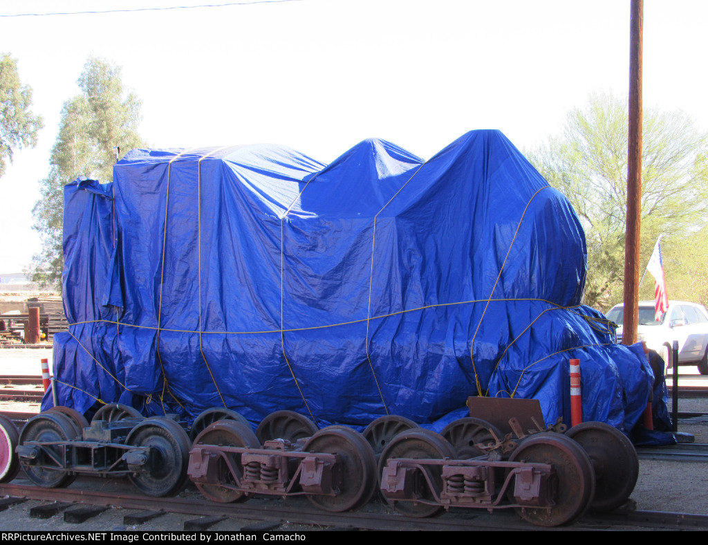 Unknown  object outside Grizzly Flats shed